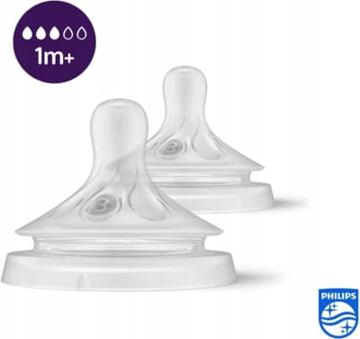 PHILIPS AVENT Natural RESPONSE cumik 1hó+ x2